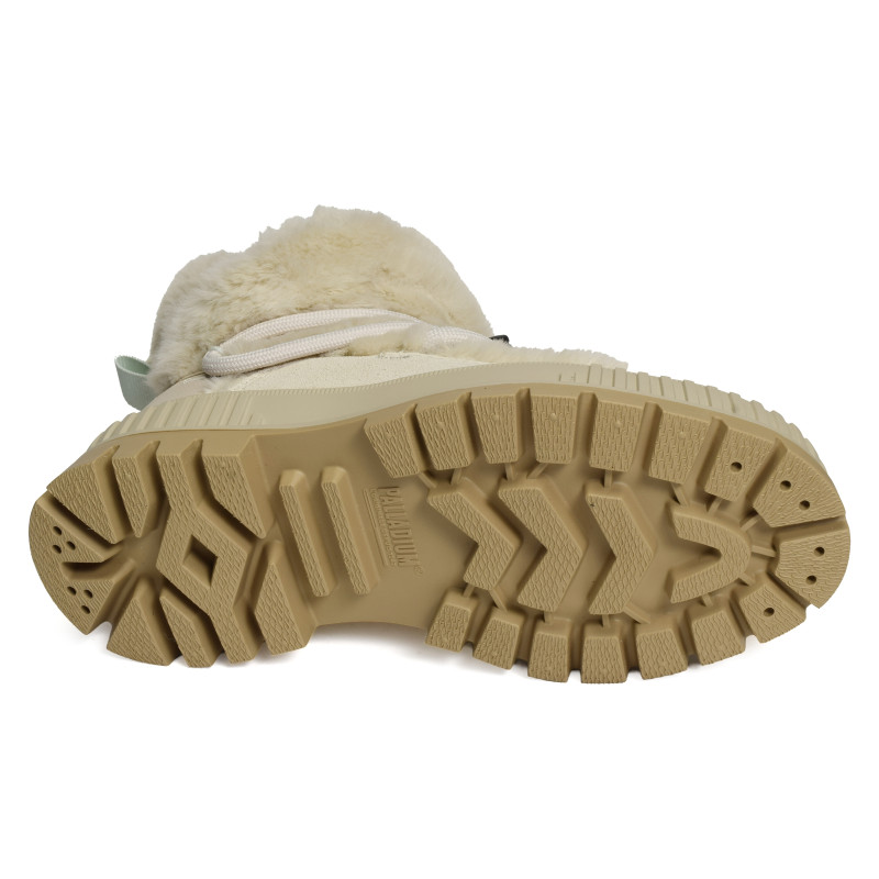 PALLASHOCK WL HIVER Ecru, Boots Palladium