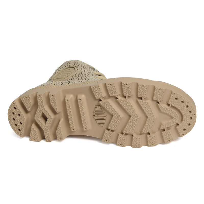 PAMPA HI ZIP WL Beige Léopard, Boots Palladium