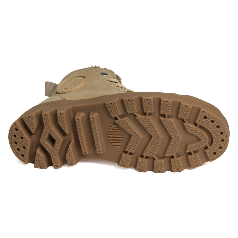 PAMPA HI ZIP WL WILD Beige Léopard, Boots Palladium