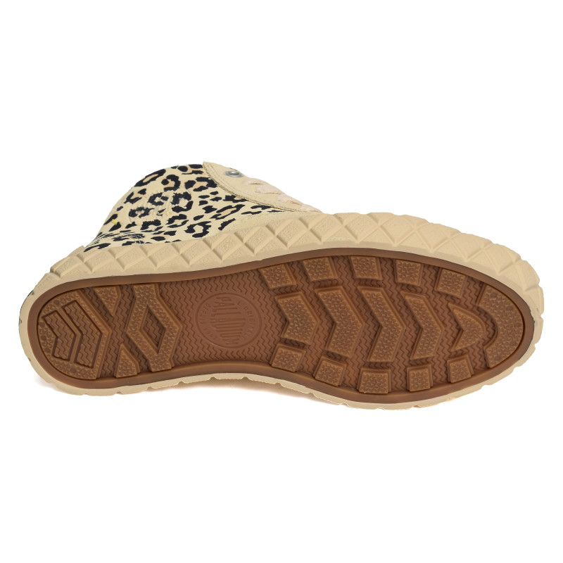 PALLA ACE CHUKKA SDE Beige Léopard, Baskets montantes Palladium