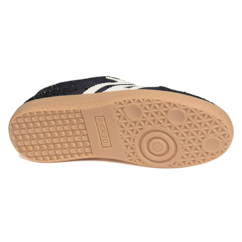 CLOUD VELVET STAR Noir, Baskets Mode Back 70