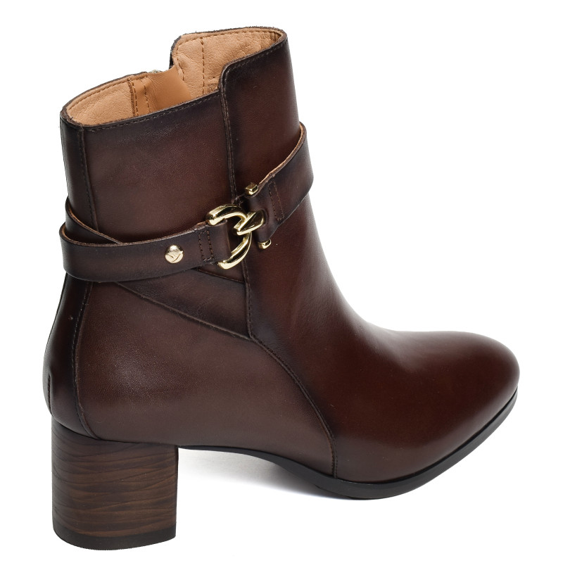 CALAFAT 8914 Chocolat, Bottines Pikolinos