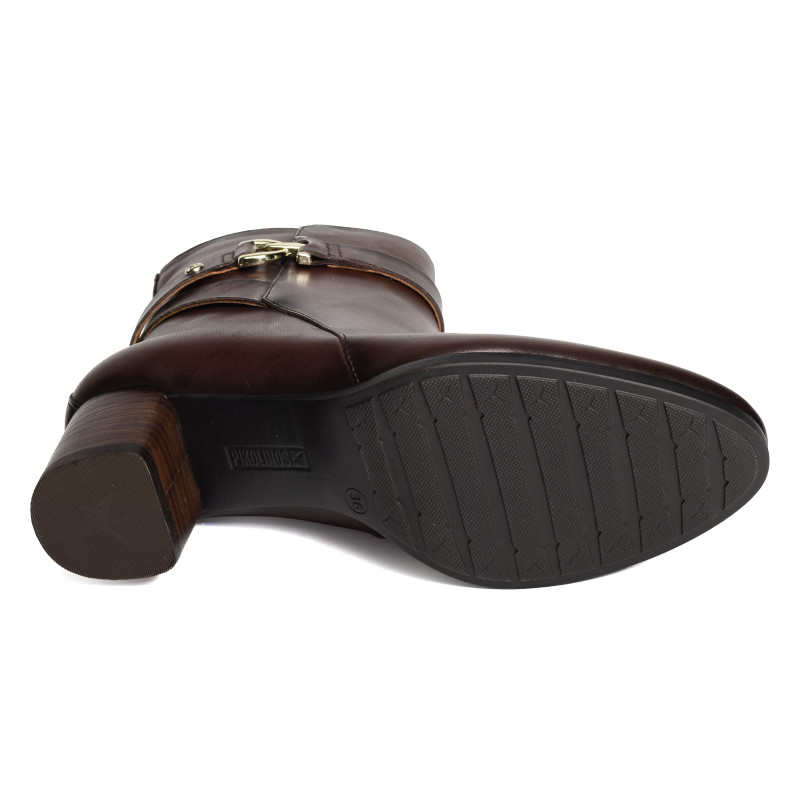 CALAFAT 8914 Chocolat, Bottines Pikolinos