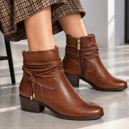UTIEL 8500 Camel, Bottines Pikolinos