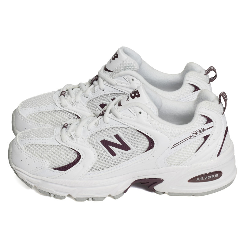 U530 Blanc Bordeaux, Baskets running New Balance