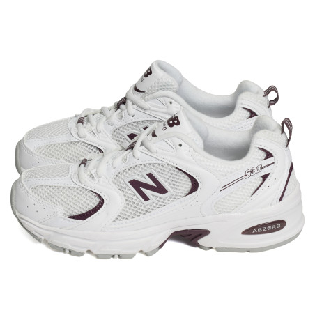 U530 Blanc Bordeaux, Baskets running New Balance
