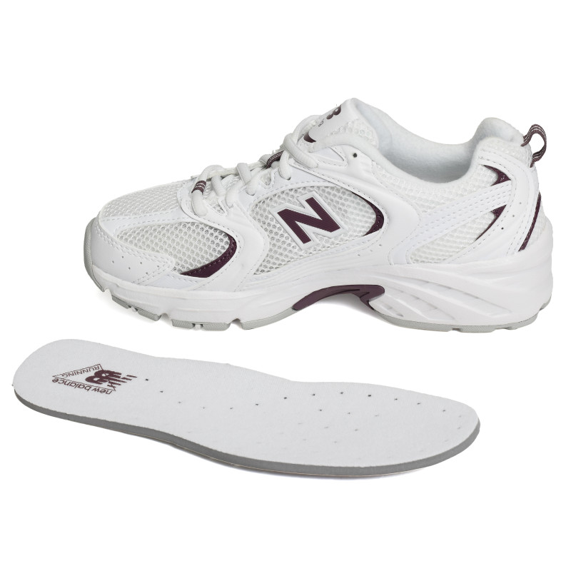 U530 Blanc Bordeaux, Baskets running New Balance
