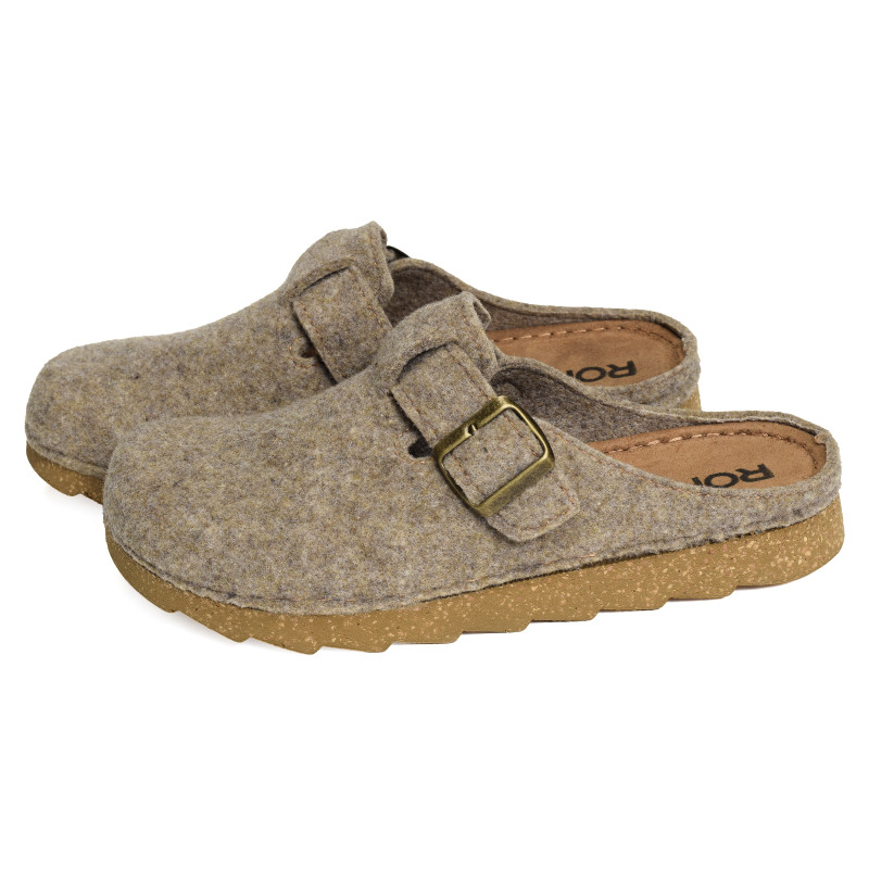 7102 Taupe, Mules Rohde