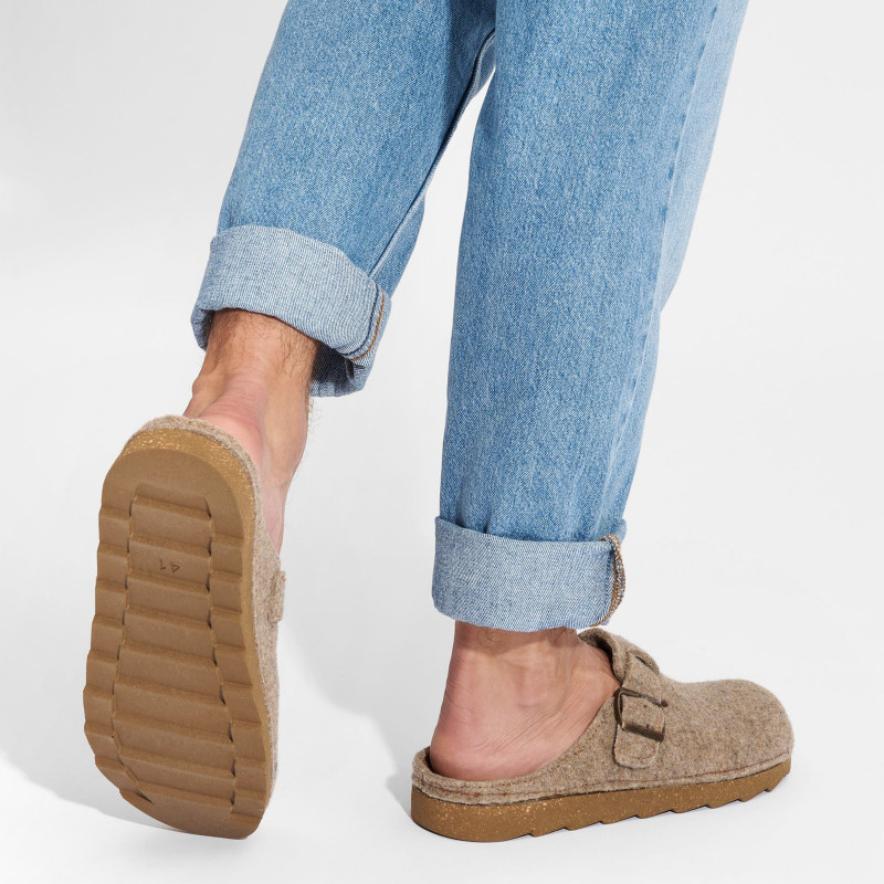 7102 Taupe, Mules Rohde