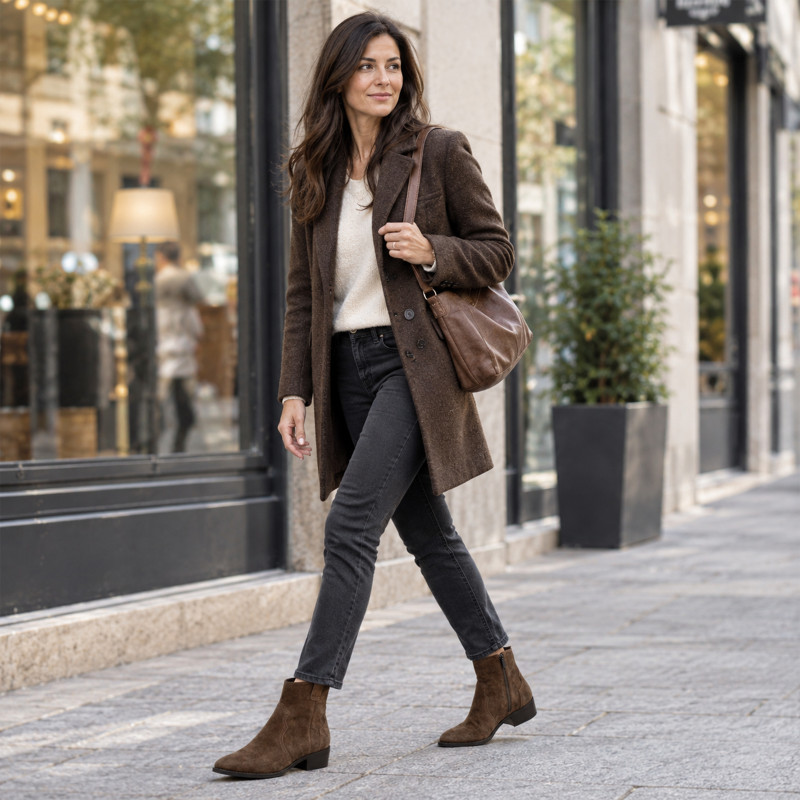 CECILE 5644 Marron, Santiags  Another Trend