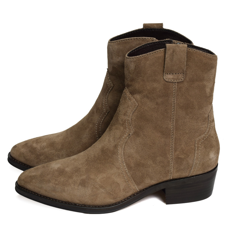 CECILE 5644 Taupe, Santiags  Another Trend