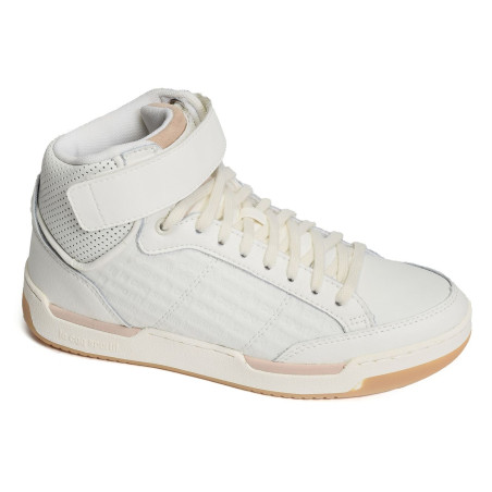 FIELD W MONOGRAMME Blanc, Baskets montantes Le Coq Sportif