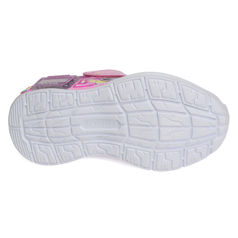GARAGE SUNSET Rose Multicolore, Baskets running Skechers