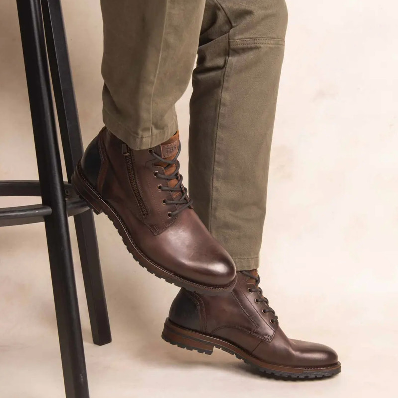 THIERNO Marron Marine, Boots TBS