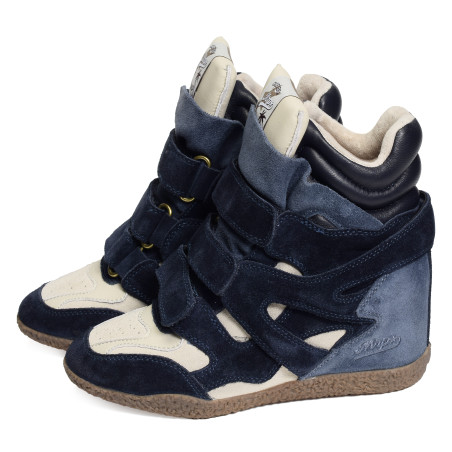 CHAMONIX Marine Beige, Baskets Mode MRP Star