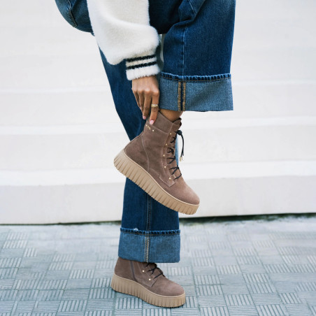 18124 Tabac, Boots NeroGiardini