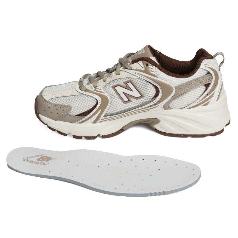 U530 Blanc Stone, Baskets running New Balance