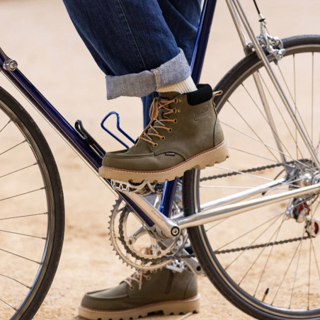 TROOPERLITE GRIT ZIP Kaki, Boots Palladium