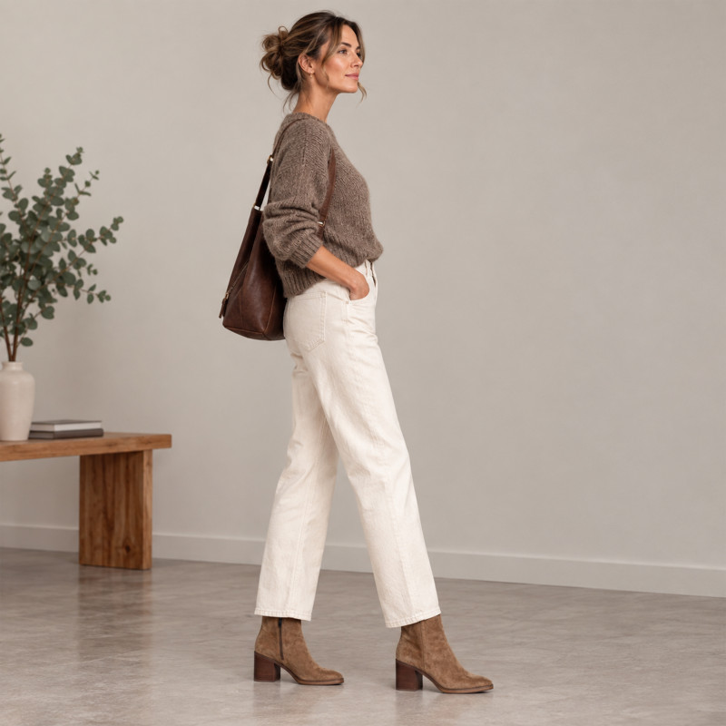 CAMDEN 5628 Taupe, Bottines Another Trend