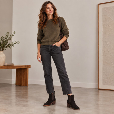 DAKOTA 5634 Café, Chelsea boots Another Trend