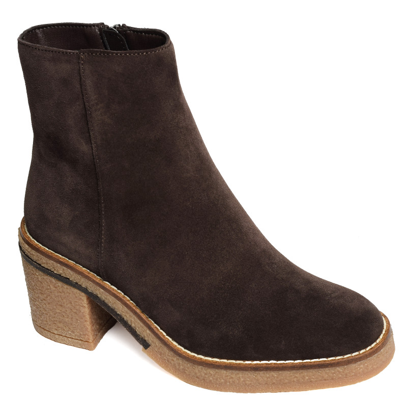 JANIS 5672 Chocolat, Bottines Another Trend