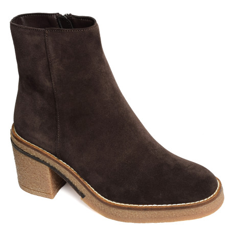 JANIS 5672 Chocolat, Bottines Another Trend