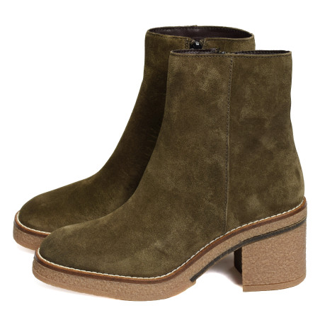 JANIS 5672 Kaki, Bottines Another Trend
