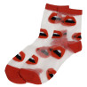 MARYLINE Rouge, Chaussettes Sockette