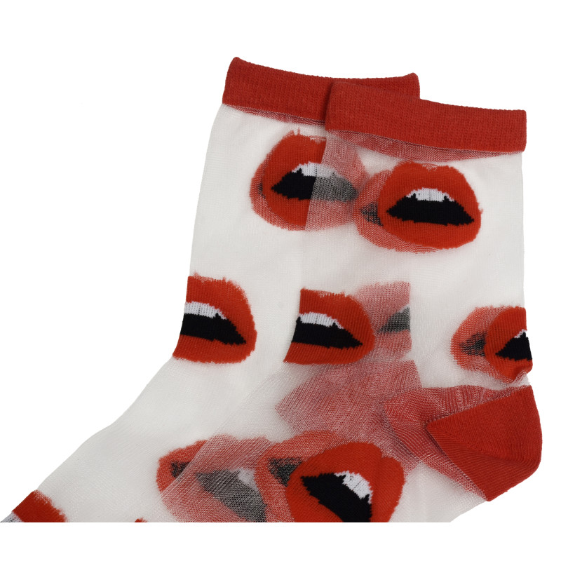 MARYLINE Rouge, Chaussettes Sockette