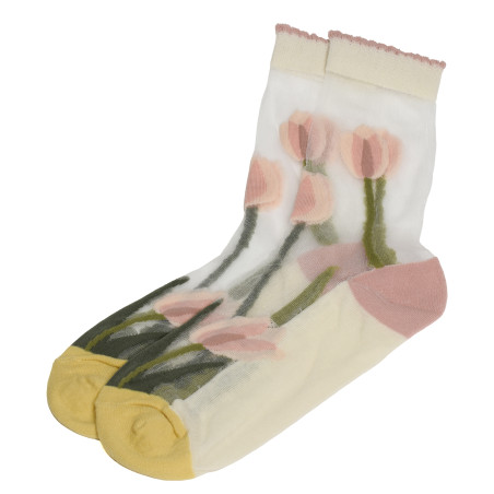 TULIPE Multicolore, Chaussettes Sockette