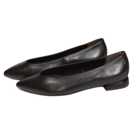 VESTA Chocolat, Ballerines Reqins