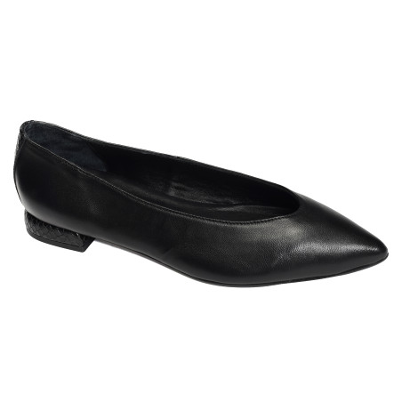 VESTA Noir, Ballerines Reqins