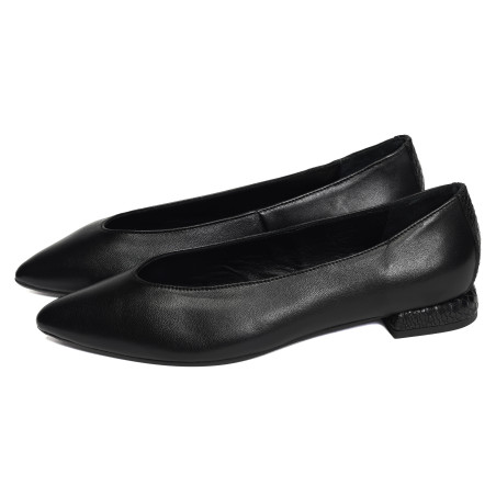 VESTA Noir, Ballerines Reqins