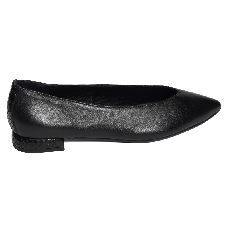 VESTA Noir, Ballerines Reqins
