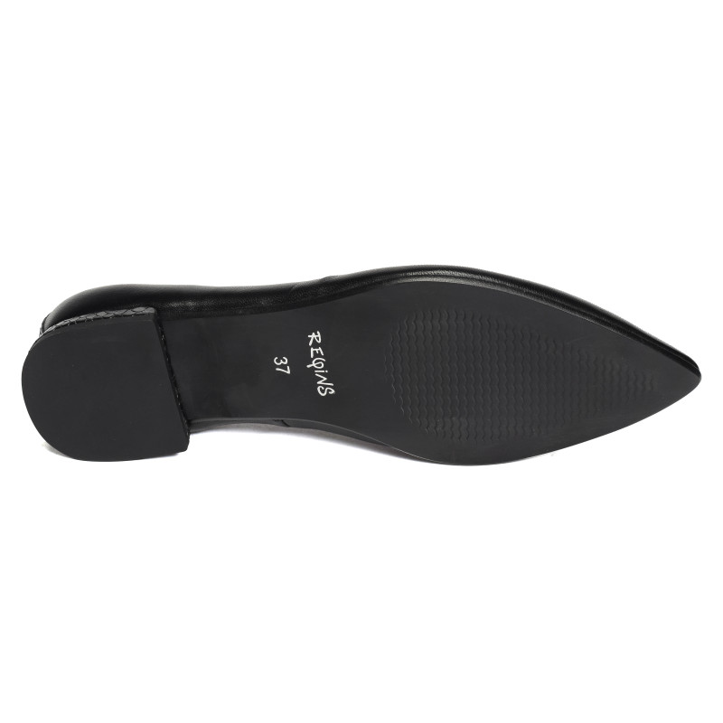 VESTA Noir, Ballerines Reqins