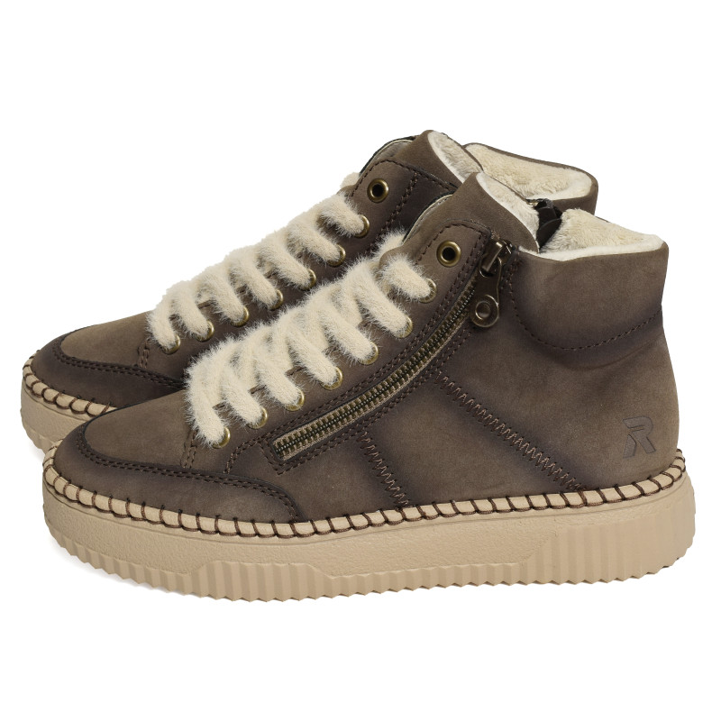 N9901 Taupe, Boots Rieker