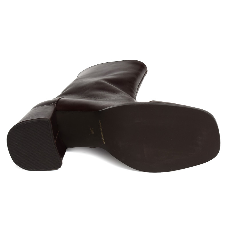 PAULINE Chocolat, Bottines Maroli