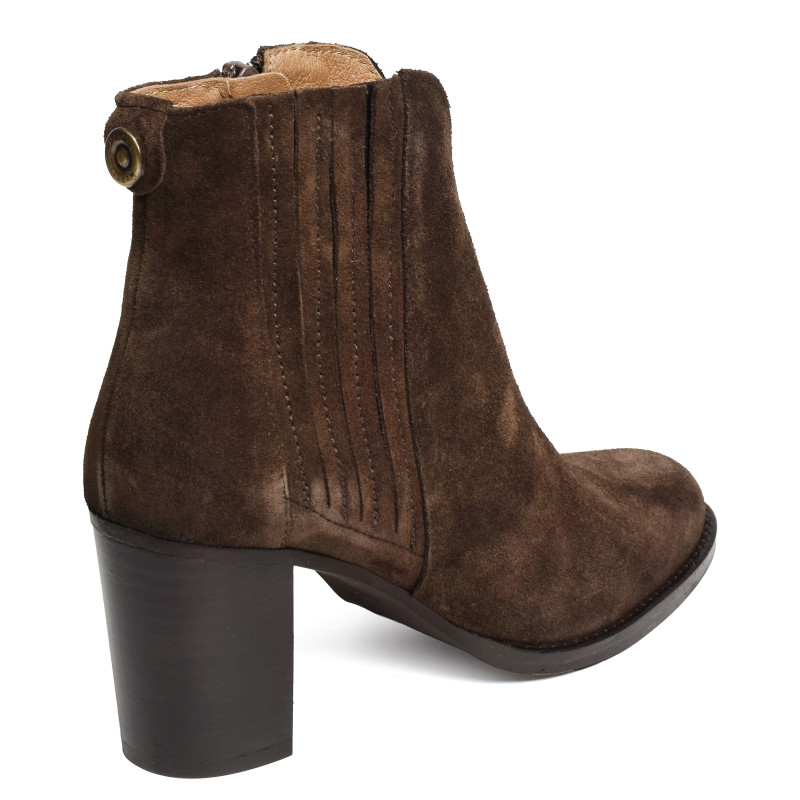 ROMANE Chocolat, Bottines Maroli