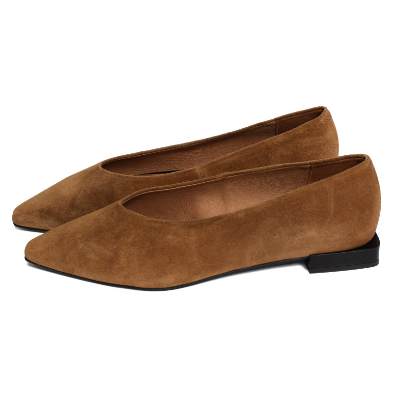 NAYU 26504 Camel, Ballerines Angel Alarcón