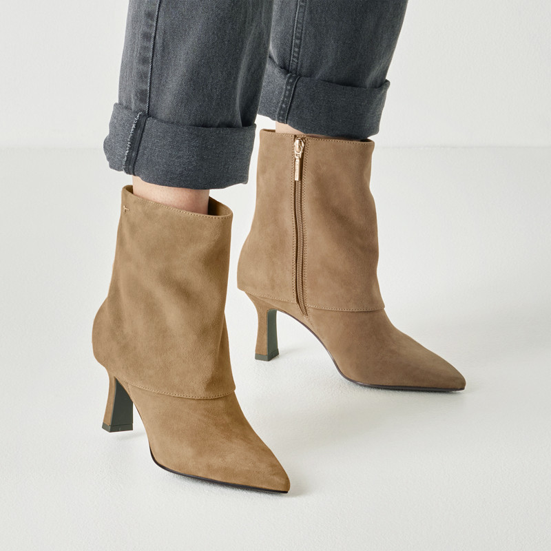 25027 Beige, Bottines Tamaris