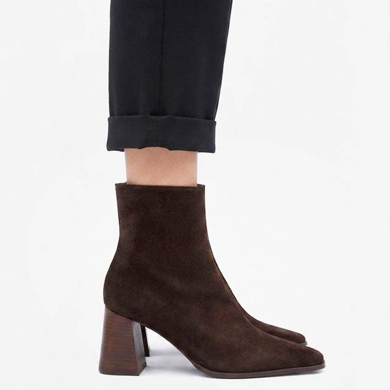 TRIMIA 26575 Chocolat, Bottines Angel Alarcón