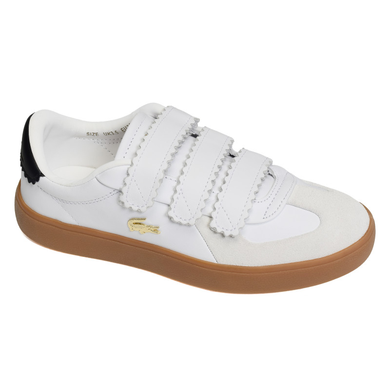 BASESHOT PRO STRAP W Blanc Noir, Sneakers basses Lacoste