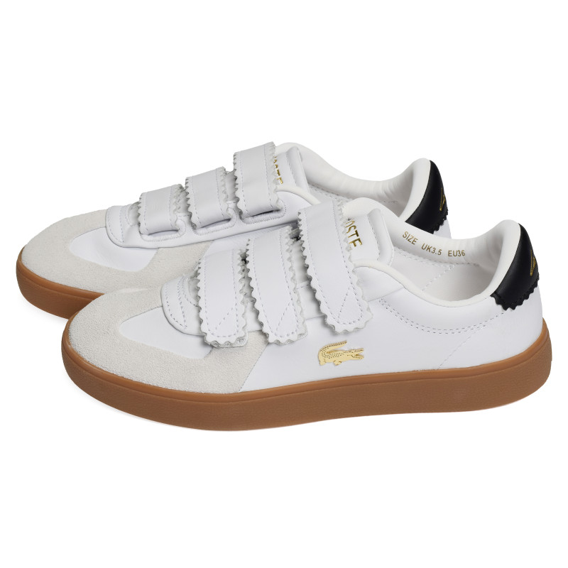 BASESHOT PRO STRAP W Blanc Noir, Sneakers basses Lacoste