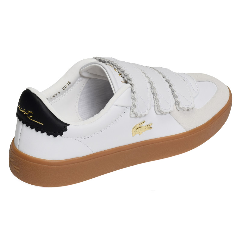 BASESHOT PRO STRAP W Blanc Noir, Sneakers basses Lacoste
