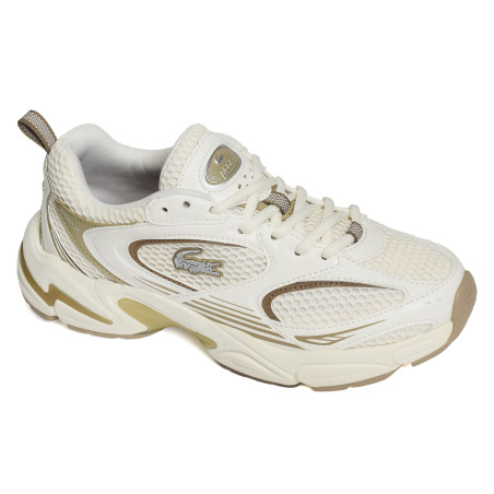STORM 96 2K W Beige Marron, Baskets running Lacoste