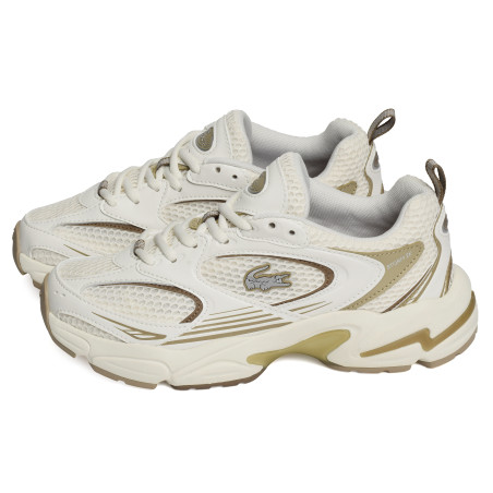 STORM 96 2K W Beige Marron, Baskets running Lacoste