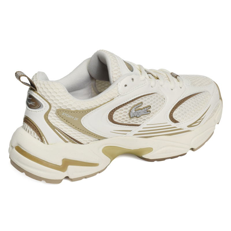 STORM 96 2K W Beige Marron, Baskets running Lacoste