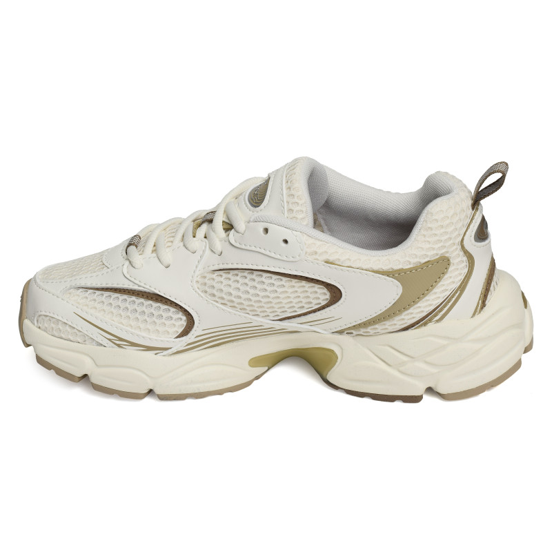 STORM 96 2K W Beige Marron, Baskets running Lacoste