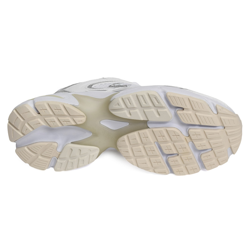 STORM 96 2K W Blanc Argent, Baskets running Lacoste