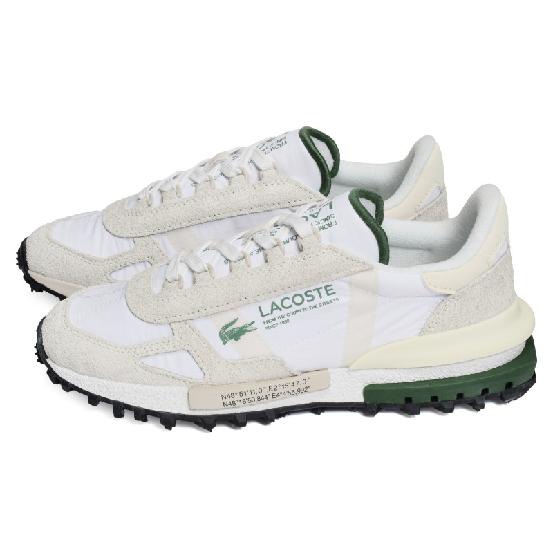 ELITE ACTIVE Blanc, Baskets running Lacoste